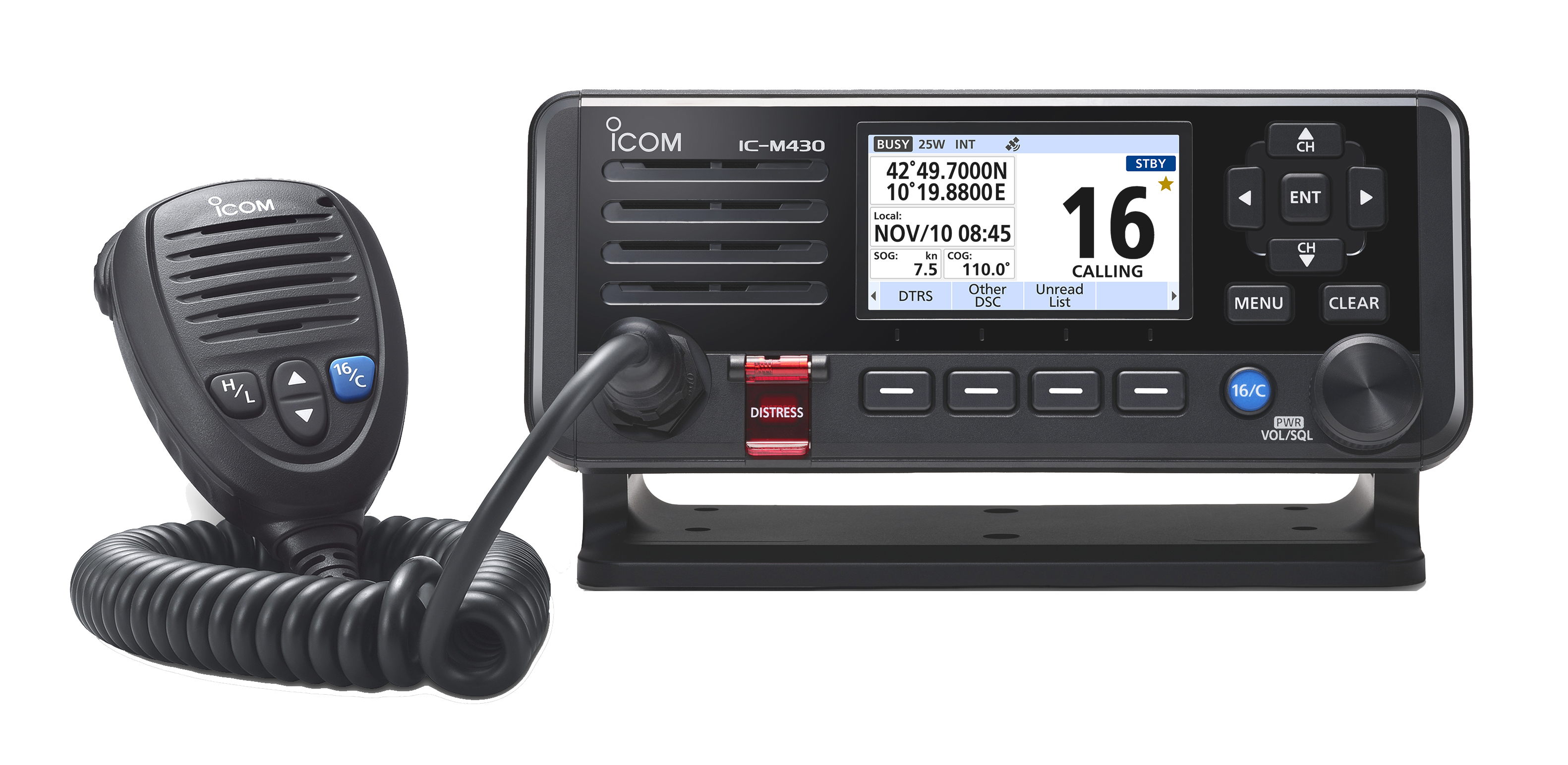 Icom IC-M430E VHF/DSC Marine Radio